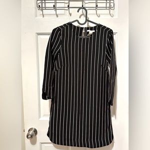 Black & White Striped Dress SIZE 2